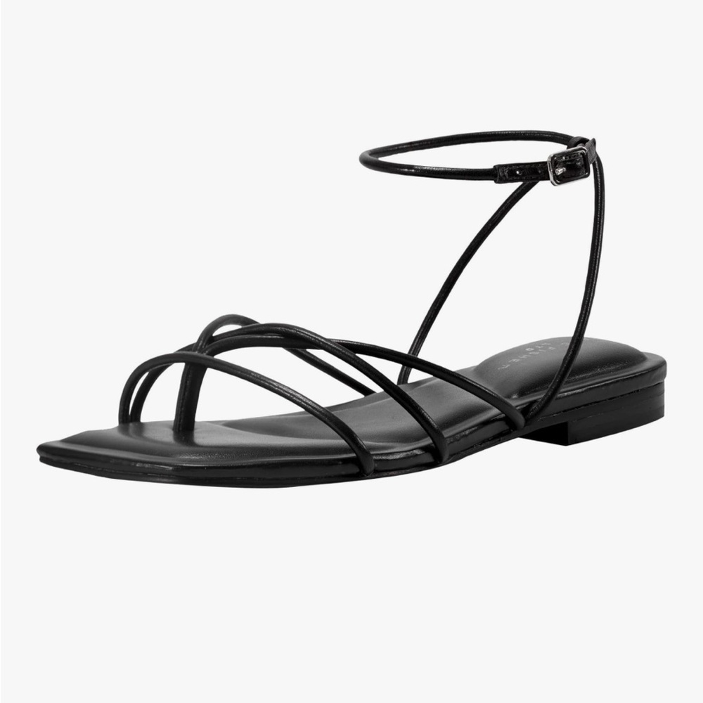 Marc Fisher Black Strappy Sandals